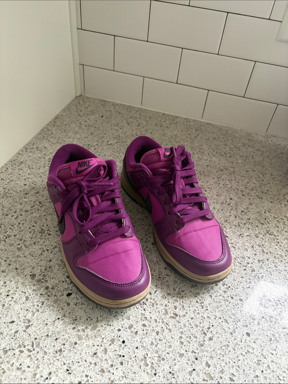 Nike Women's Bright Purple Low-Top Sneakers